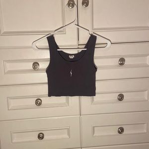Cropped Garage Tank Top
